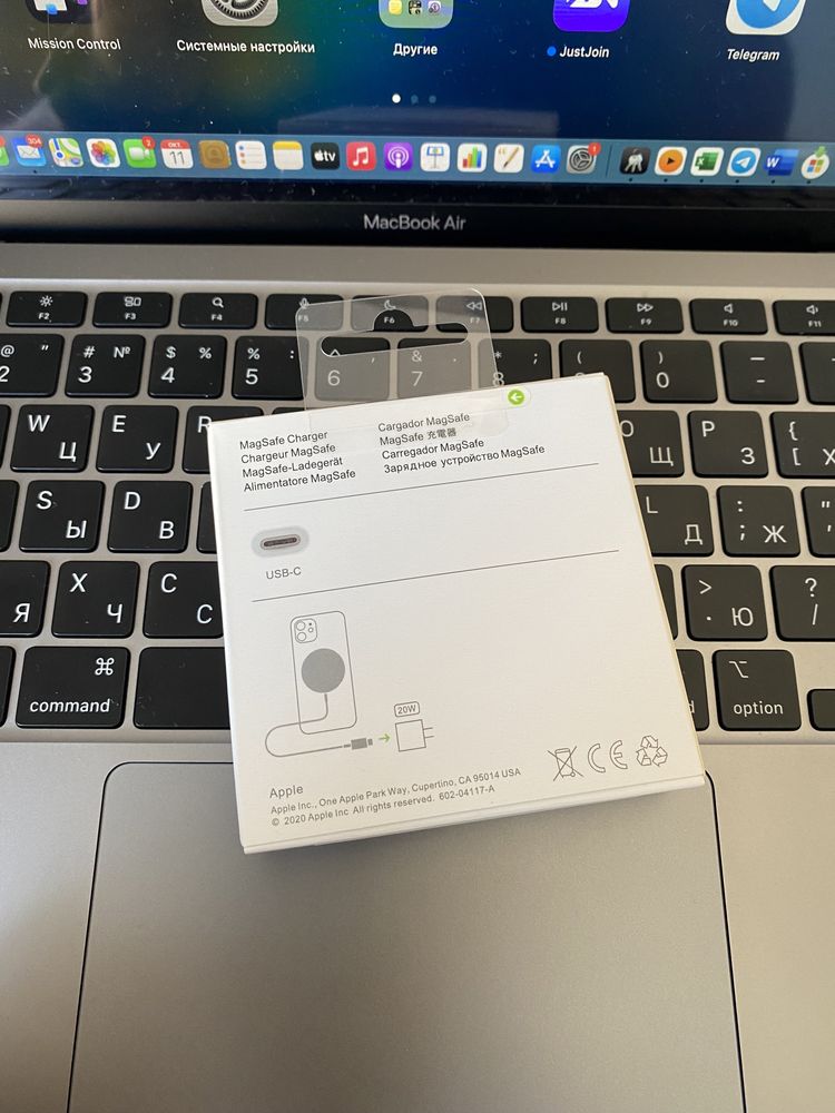 Зарядка MagSafe Charger магсейф устройство A2140