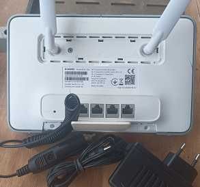 Huawei B535-232 desbloqueado no carro  + cabo isqueiro 12V + 2 antenas