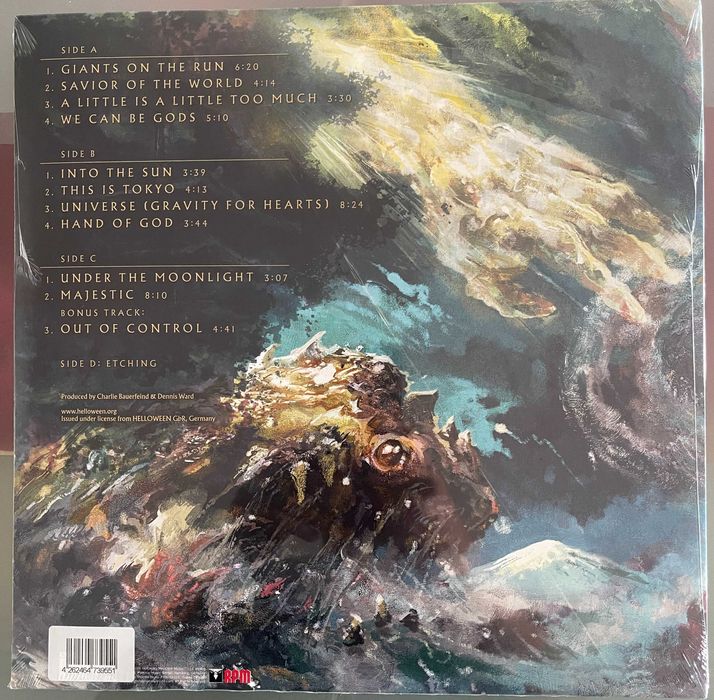 2LP (Clear BLue) Helloween - Giants & Monsters