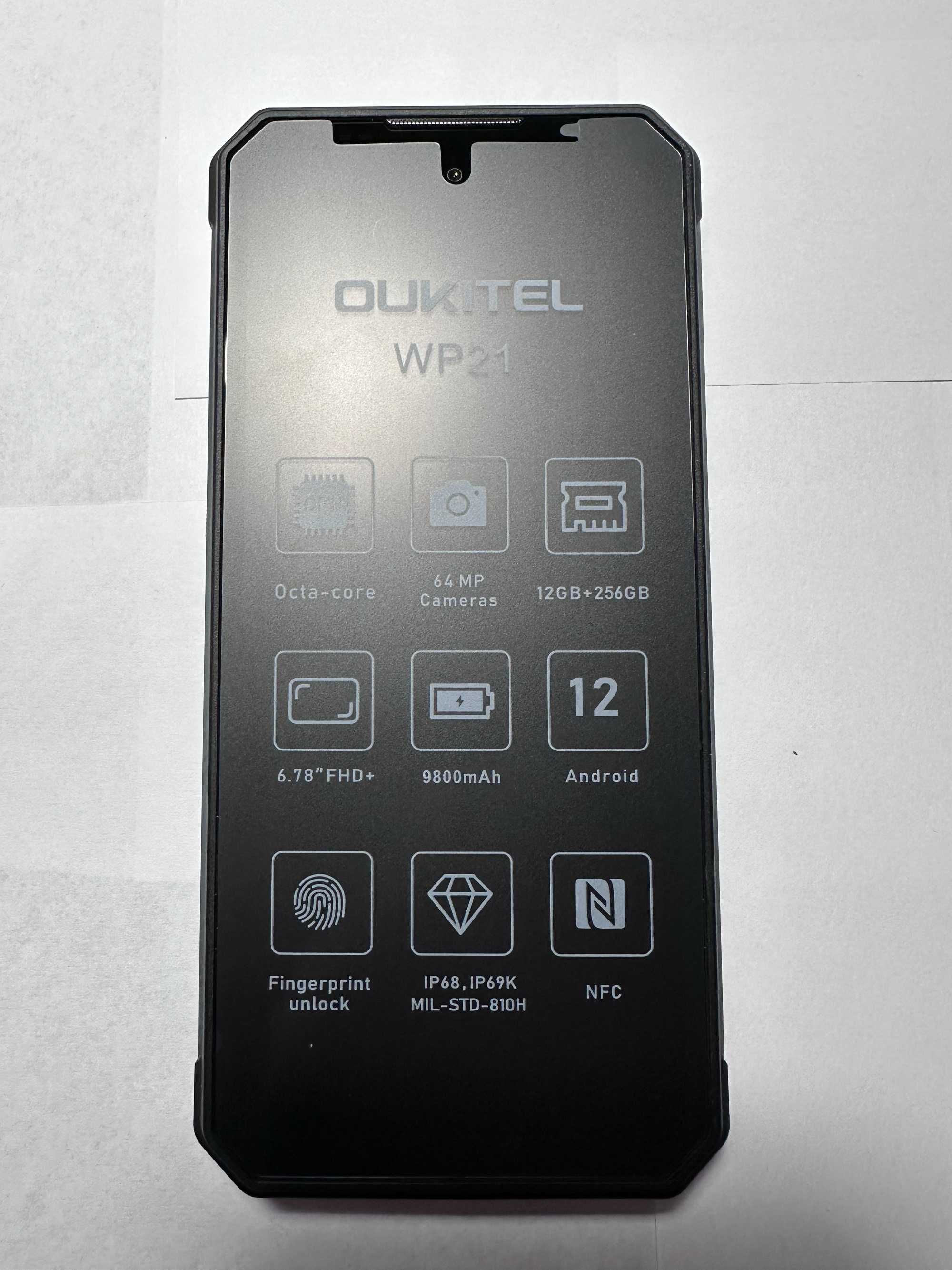 Oukitel wp21 12/256gb black - Краща ціна в Україні. В наявності