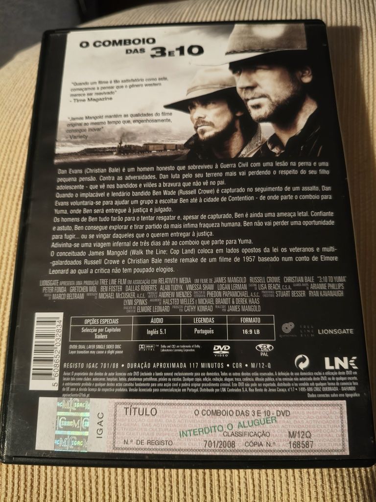 DVD - O Comboio das 3 e 10