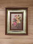 Quadro flores vintage