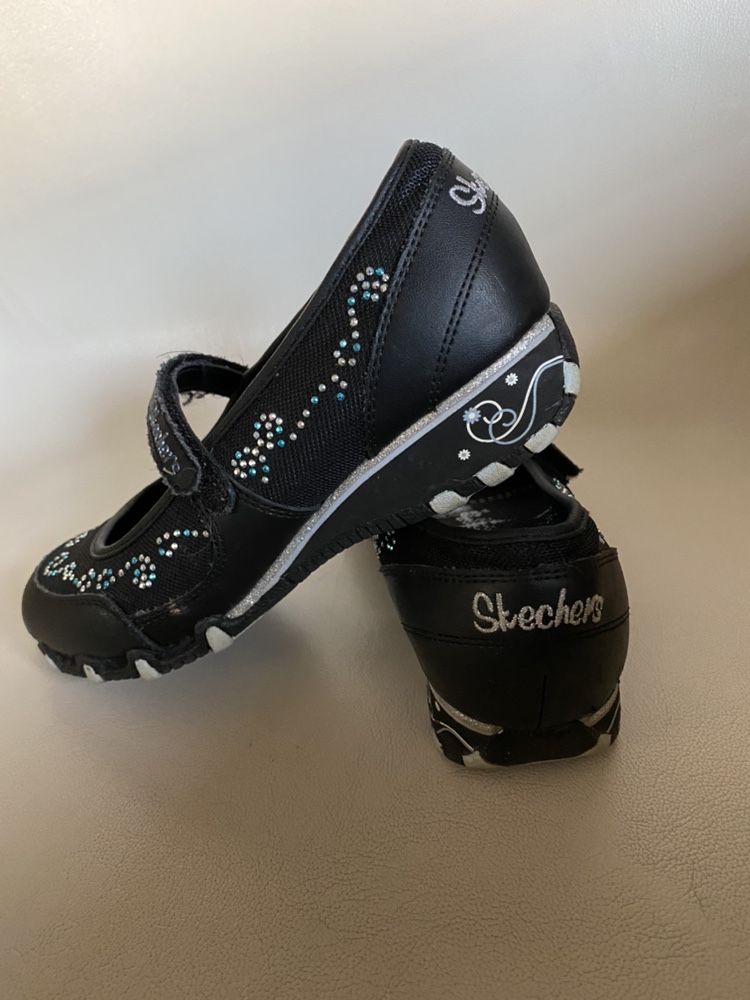 Skechers pantofelki na koturnie obcas 19 -19,5 cm Wwa stan bdb