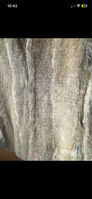 Kamizelka ze sztucznego futerka Zara