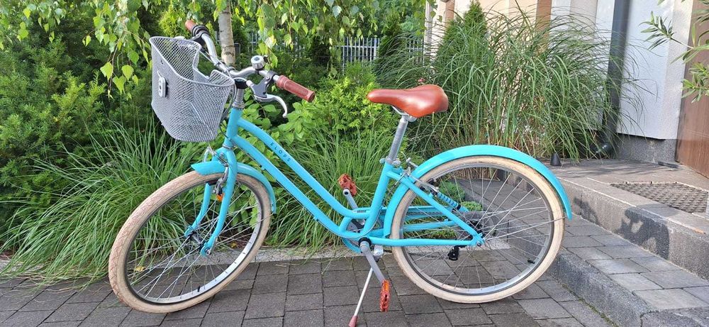 Rower miejski dla dzieci Btwin 500 24-calowy.  Stan idealny.