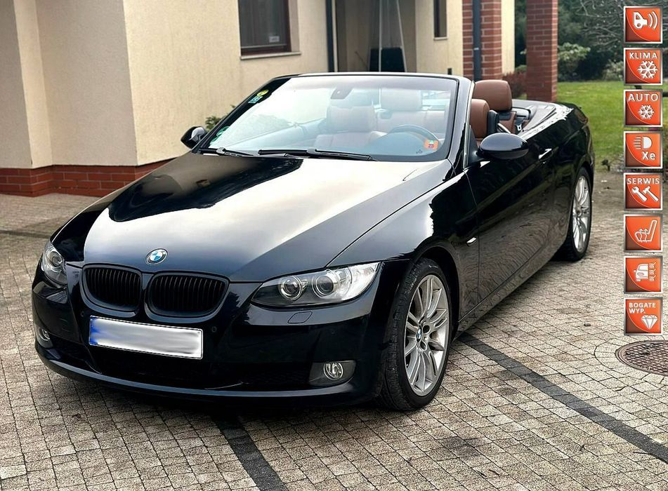 BMW Seria 3 BMW e93 320i Coupe Cabrio Xenon Skóra PDCx2 Opłacona Bardzo Ładna