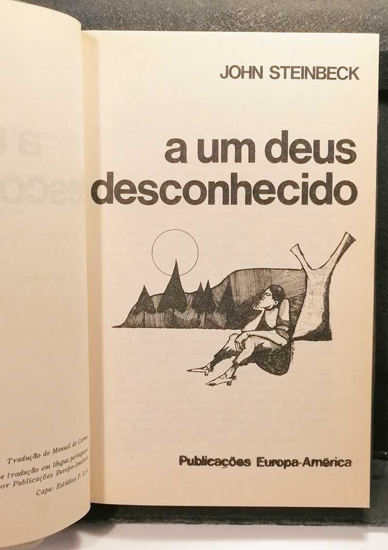 A Um Deus Desconhecido, de John Steinbeck