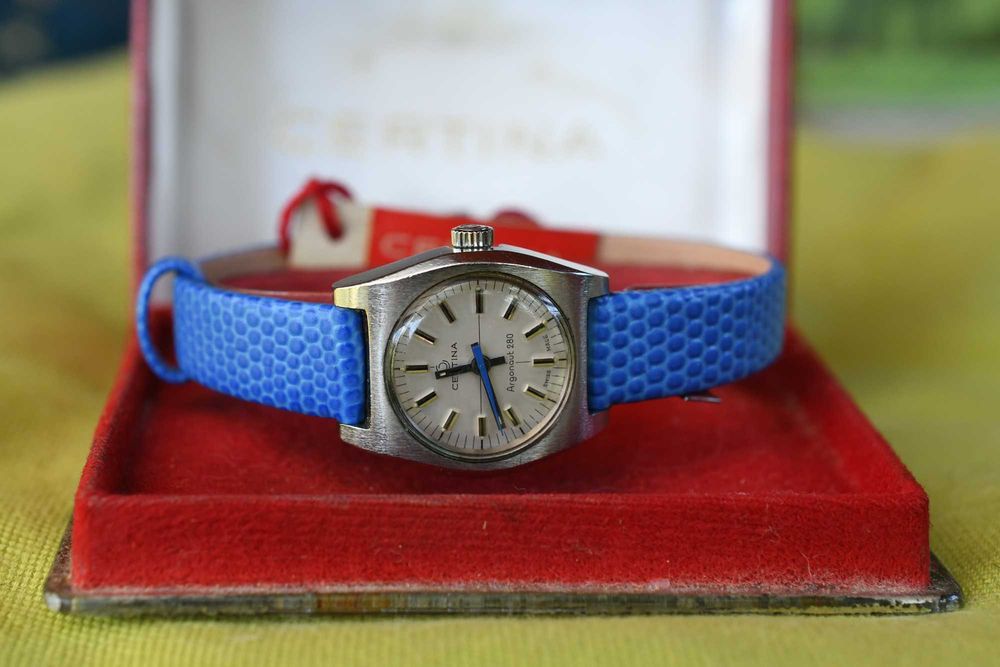 Certina Argonaut męska+damska do kolekcji, piękny zestaw prezentowy