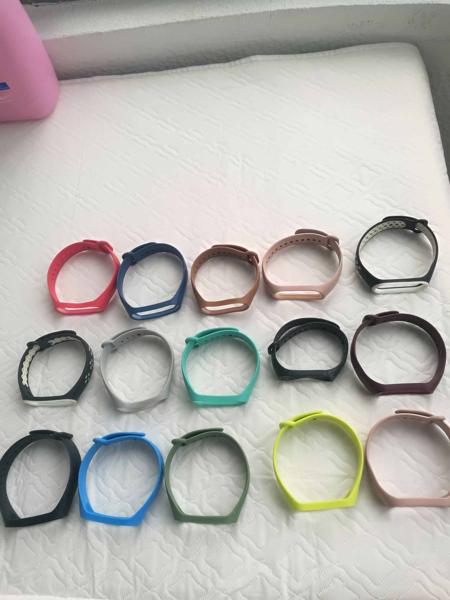 Pulseiras para relógio em silicone