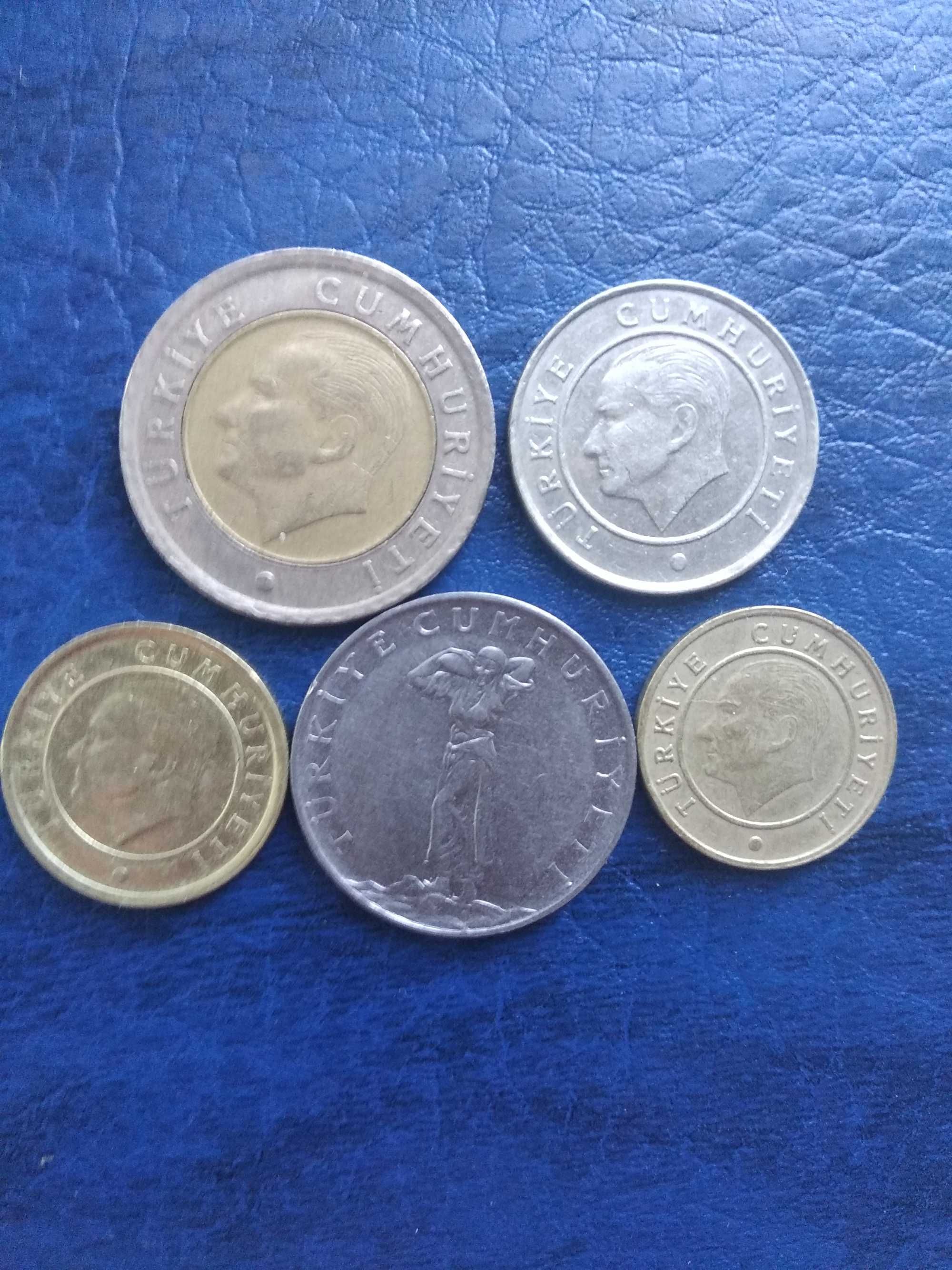 Монеты Греции и Турции.