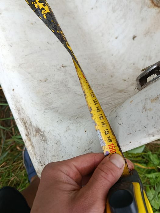 Ванна металлическая с сифоном