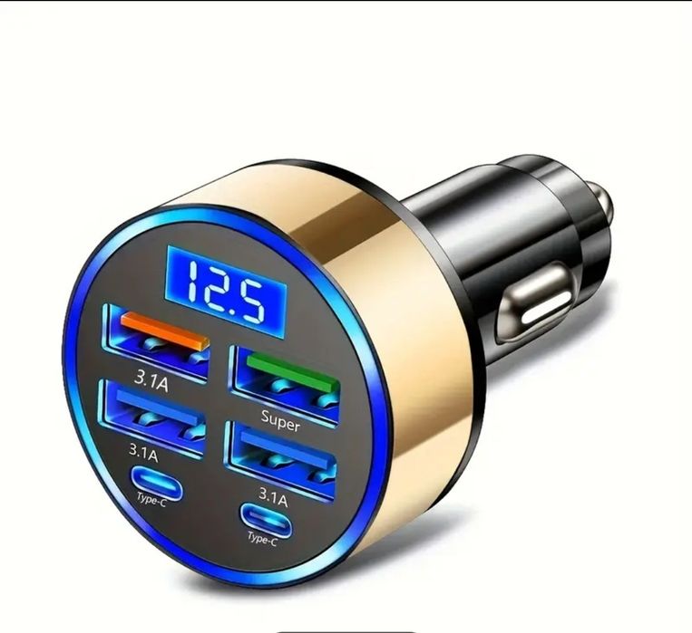 Ультра быстрое зарядное устройство usb от прикуривателя автомобиля