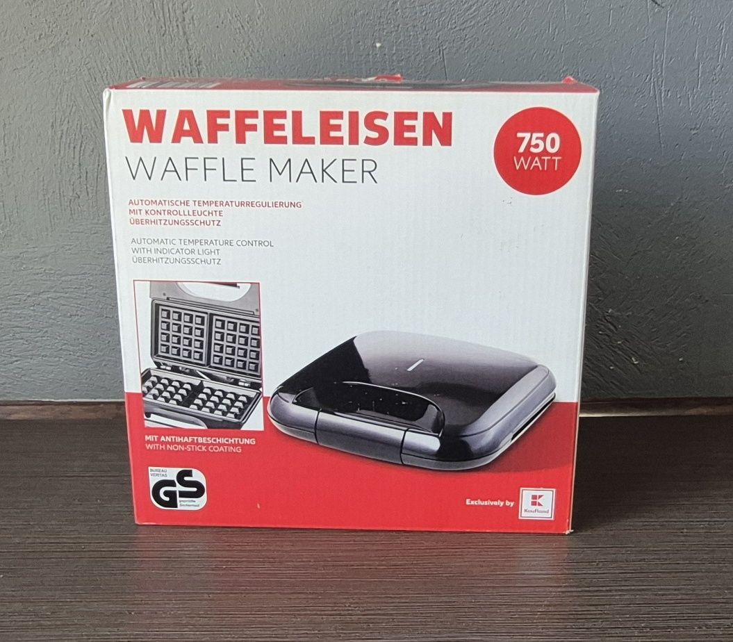 Gofrownica 750W Jak nowa NN-WM-01