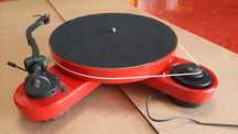 Pro-Ject RPM 1.3 Genie Gira-Disco Vermelho