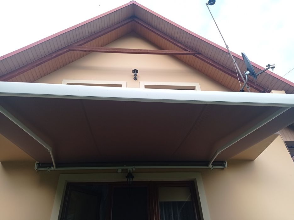 Markiza tarasowa przyścienna sterowana 4x3