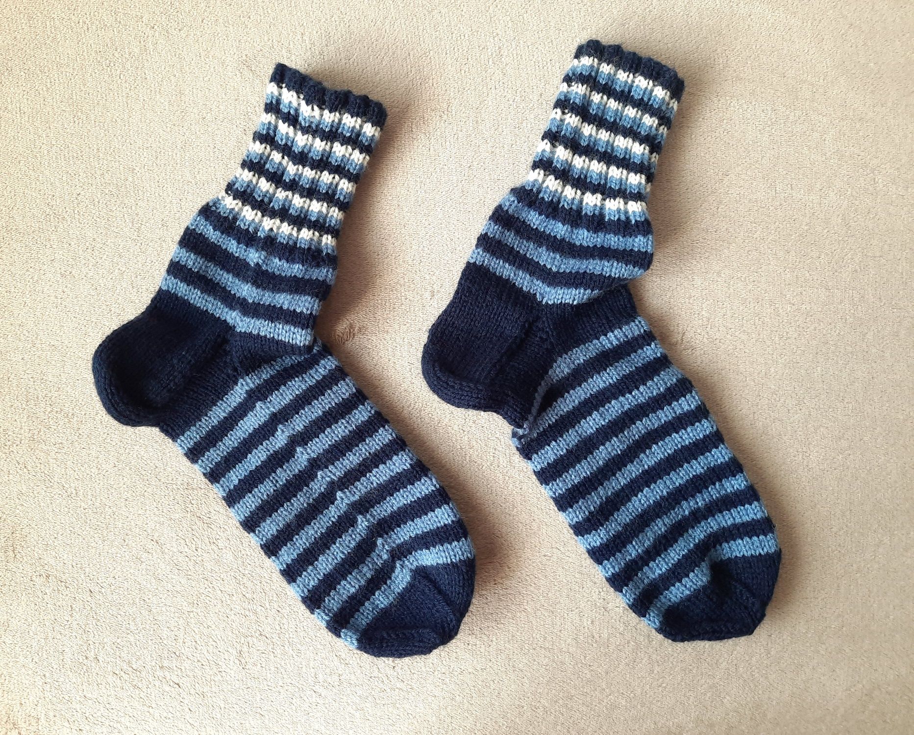 Носки вязаные унисекс - шкарпетки в'язані