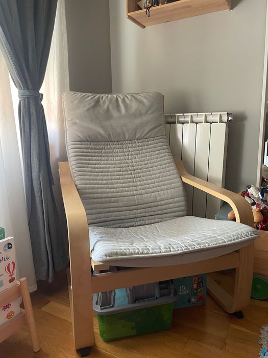 Poltrona Poäng Cinza IKEA