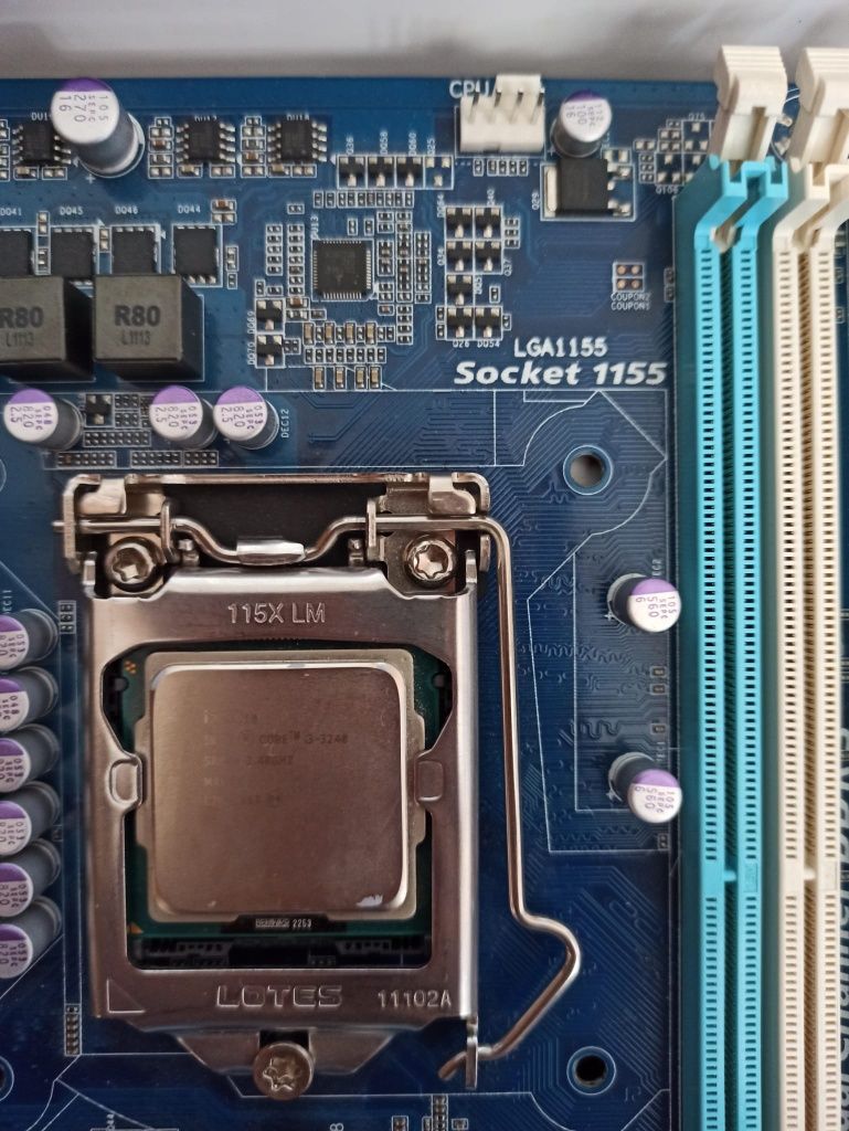 Gigabyte z procesorem socket 1155