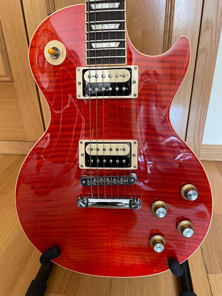 Gibson Les Paul Vermillion Slash Signiture