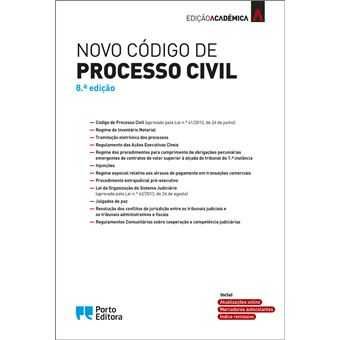 Novo Código de Processo Civil - Edição Académica - 8.ª Edição