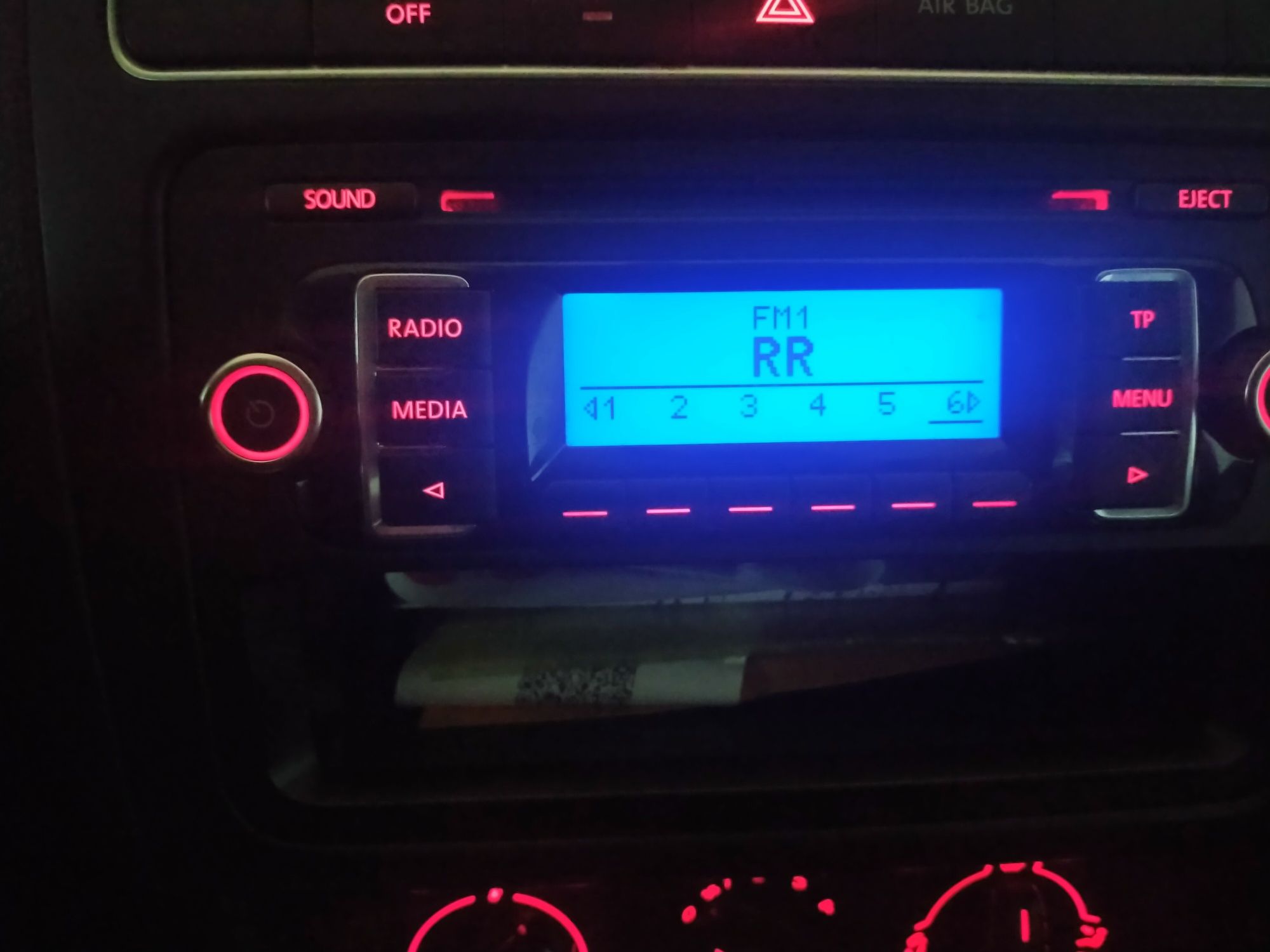 Autoradio para vw