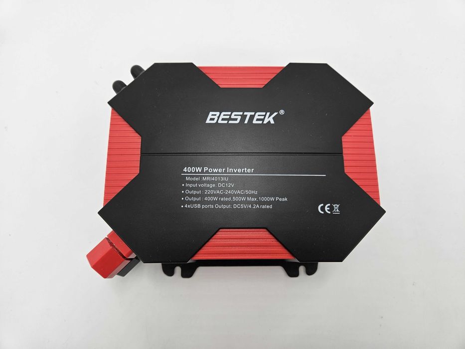 Falownik przetwornica 12V na 230V 400W Ładowarka adapter samochodowy