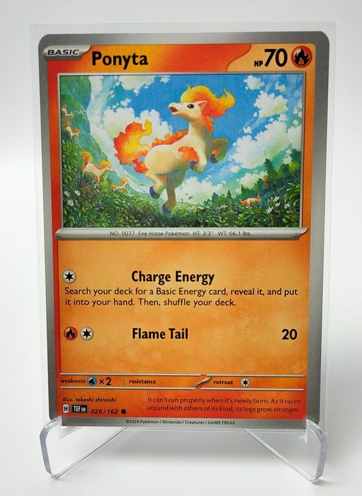 Ponyta 026/162 karta pokemon Temporal Forces