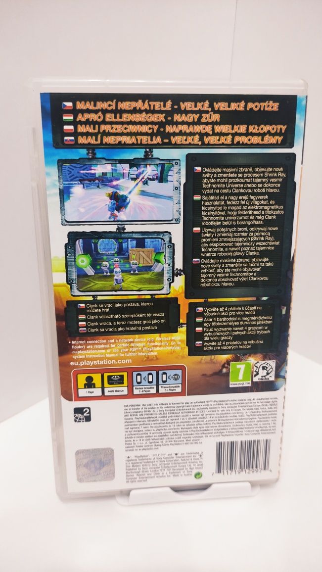 Ratchet Clank Size Matters PSP Playstation portable gra