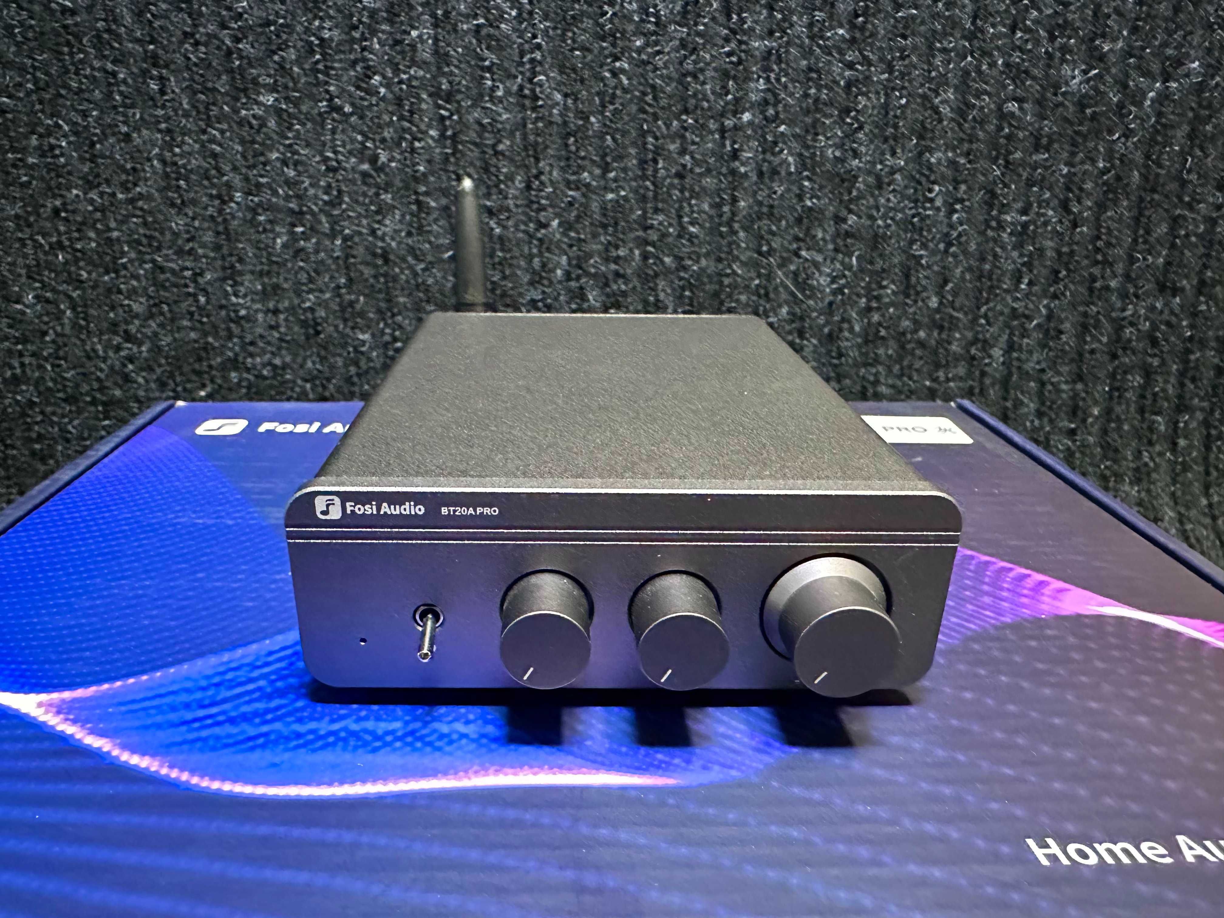 Wzmacniacz Fosi Audio bt20apro BT5.0 2x300W, regulacja basu i sopranu