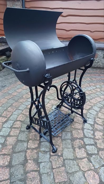 Мангал-барбекю з газового балона, дуже міцний!