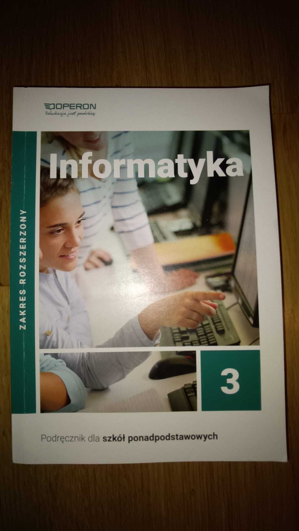 Informatyka 3, podręcznik,  zakres rozszerzony