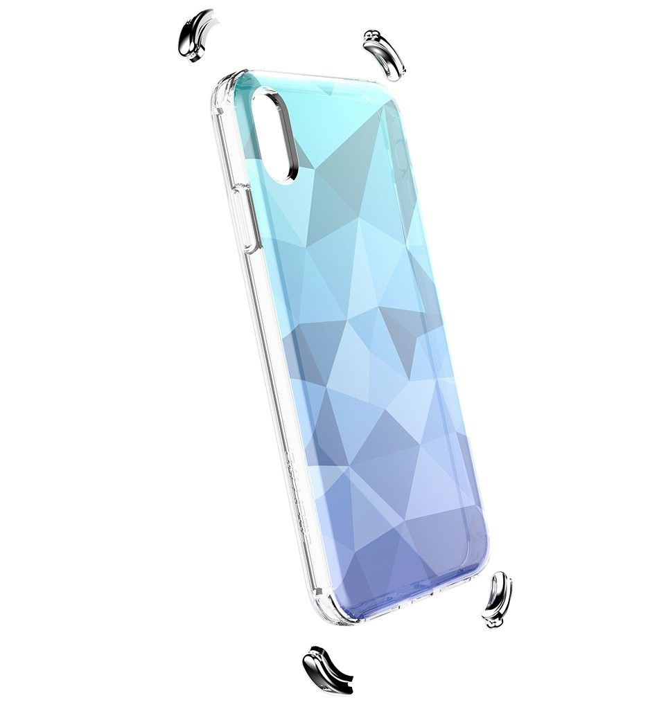 Etui Ballistic do iPhone Xs Max Jewel Mirage Blue Gradient