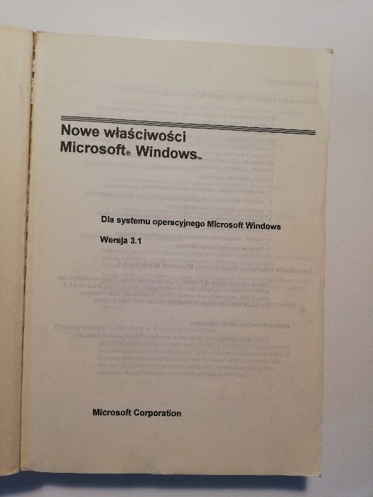 Microsoft Windows wersja 3.1 instrukcja obsługi