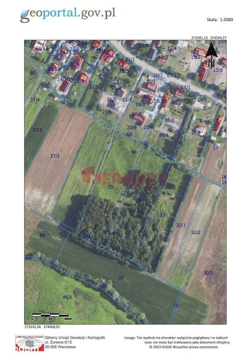 Działka Budziwojowice,Gm. Długołęka