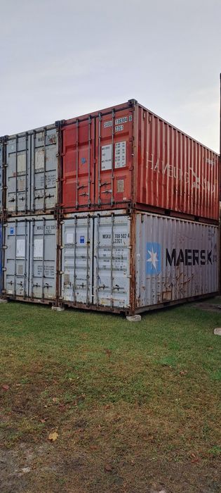 Kontener morski 20" 6m kontenery morskie magazyn garaż blaszak  socjal