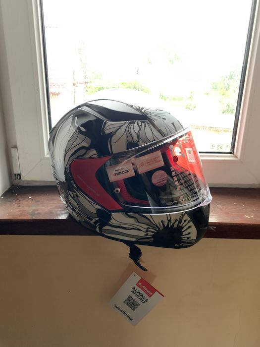 Мотошолом LS2 FF353 RAPID black white розмір L