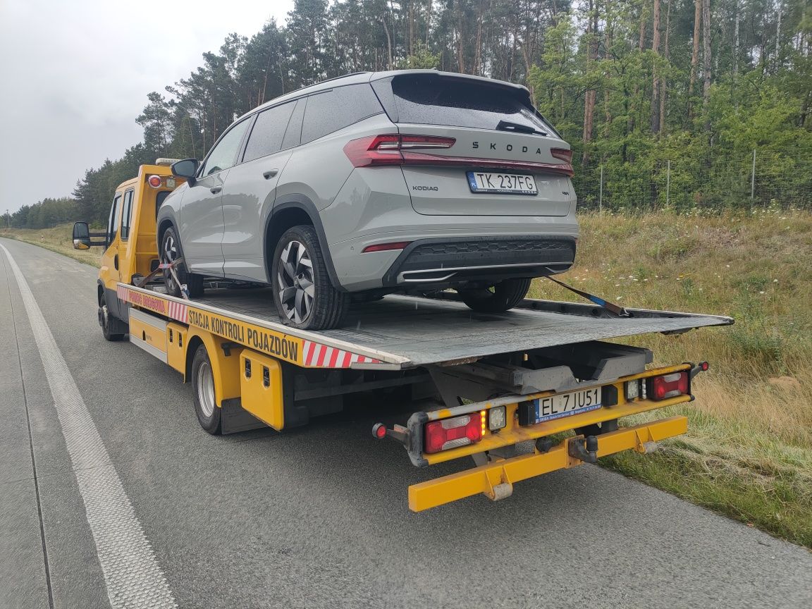 Tanie holowanie 24h A1 A2 S8 S14 Osobowe Bus Laweta Łódź na 6 osób!