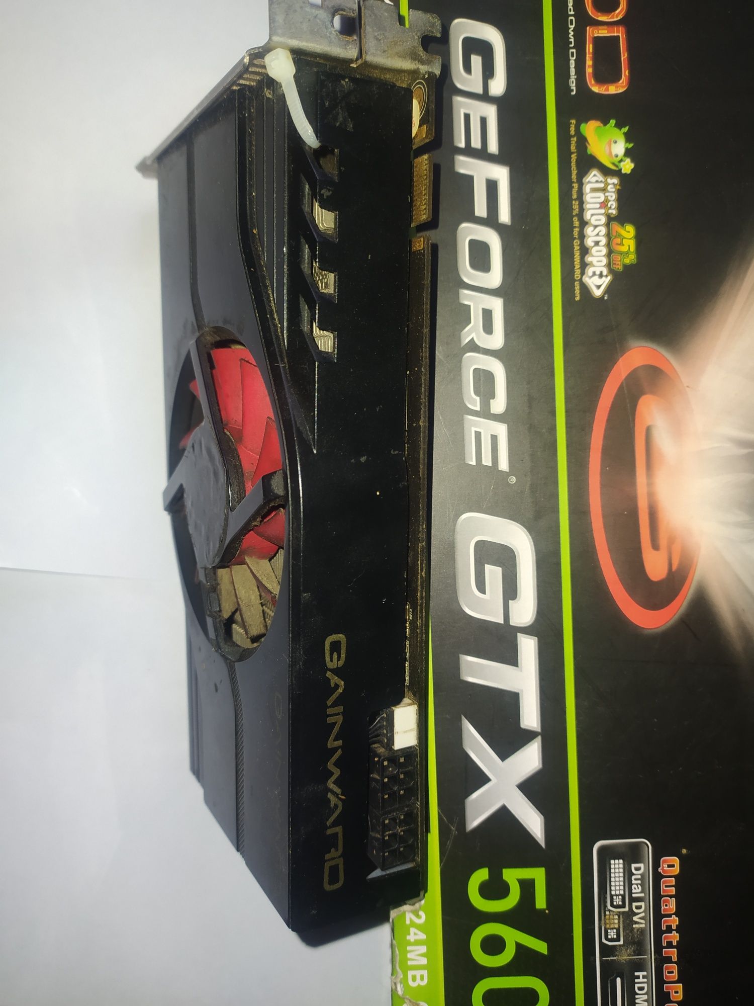 Видеокарта gtx 560ti 1gb