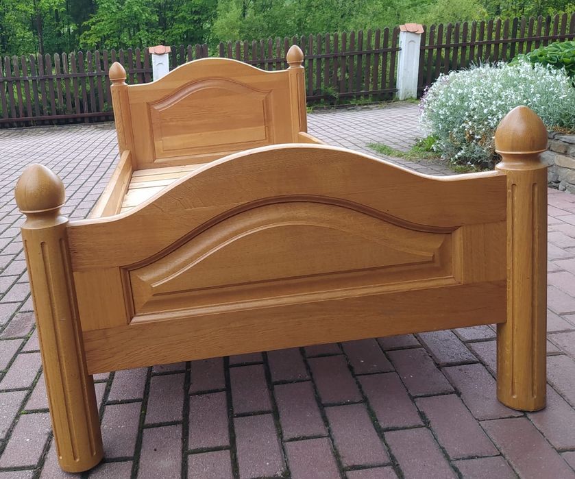 Łóżko dębowe 90x200cm