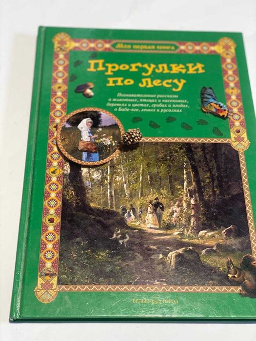 Прогулки по лесу Книга травник для детей