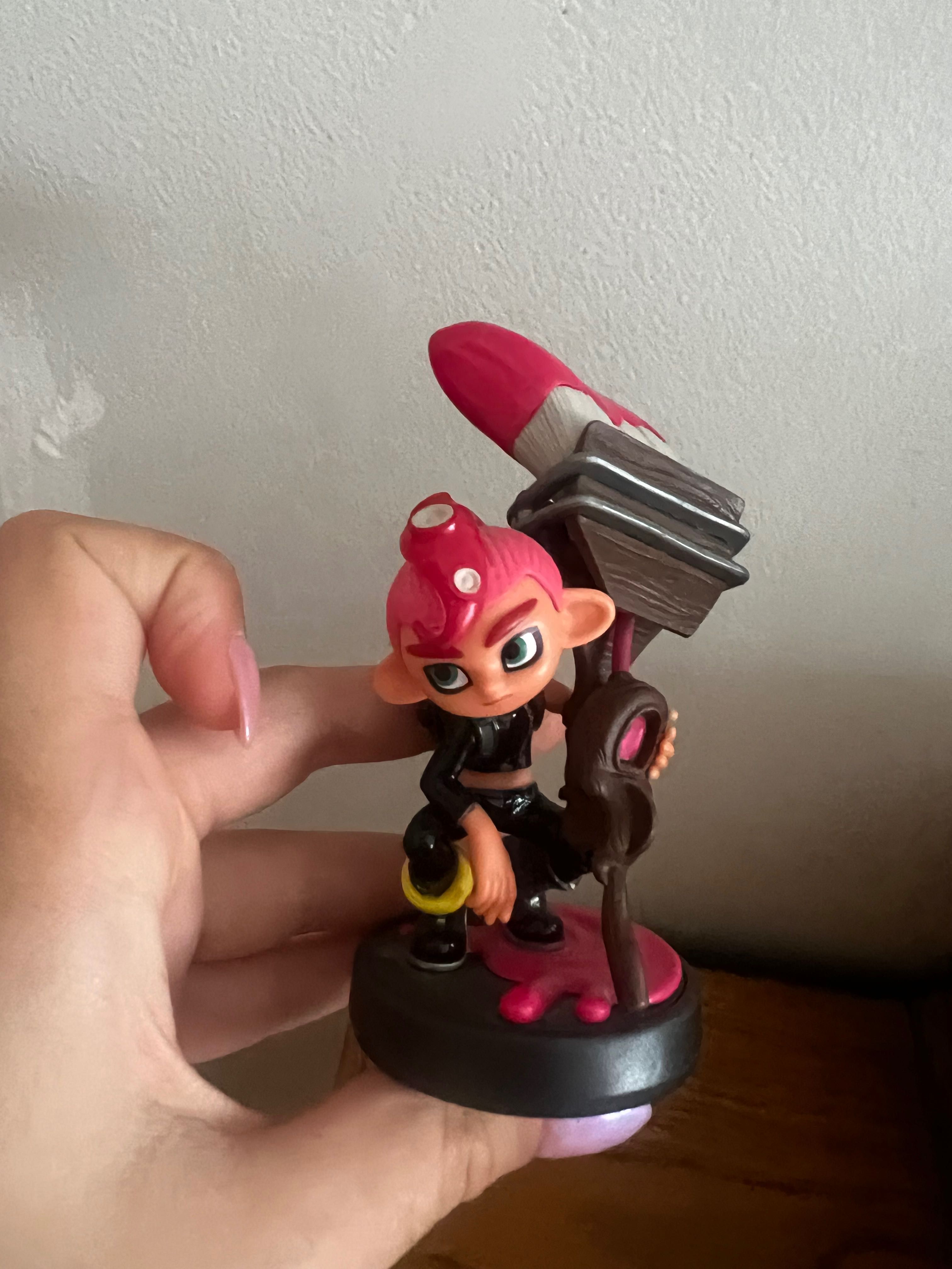 Amiibos Splatoon 2 em prefeito estado