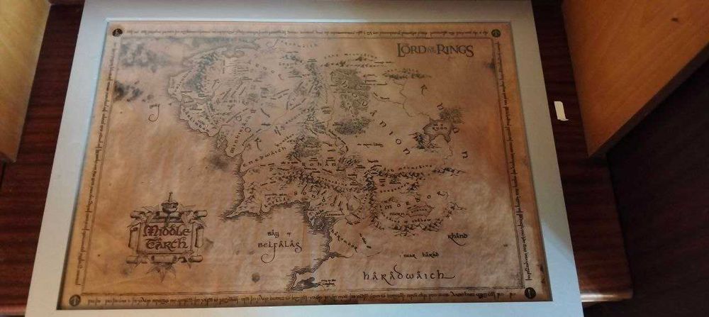 Mapa Lord of Rings