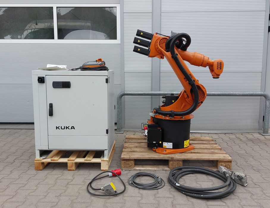 Ramię robotyczne KUKA KR16-2 szafa KRC4 panel kable ABB FANUC YASKAWA