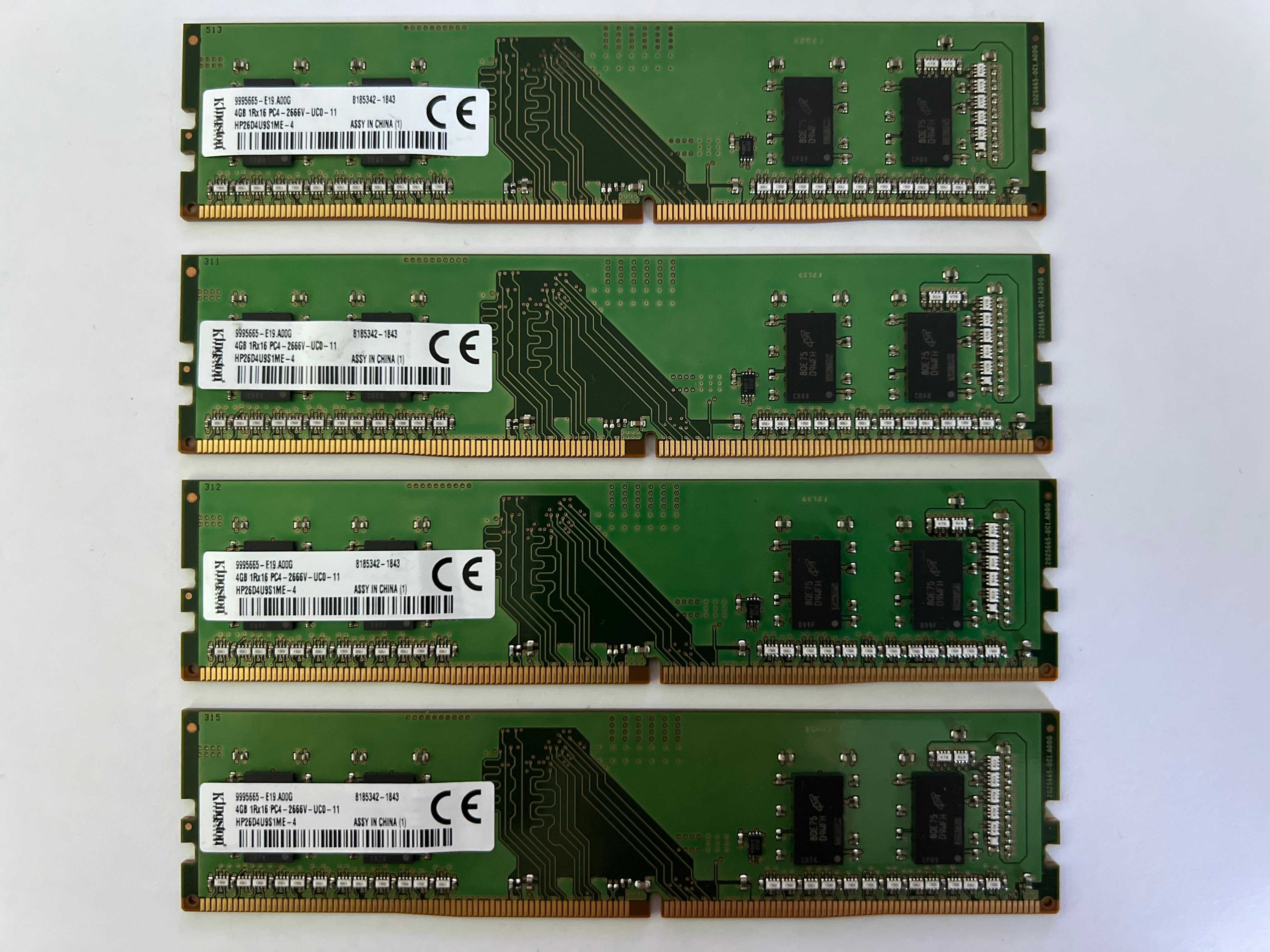 Оперативна пам'ять Kingston, ADATA DDR4 4GB/8GB/2400/2666MHz