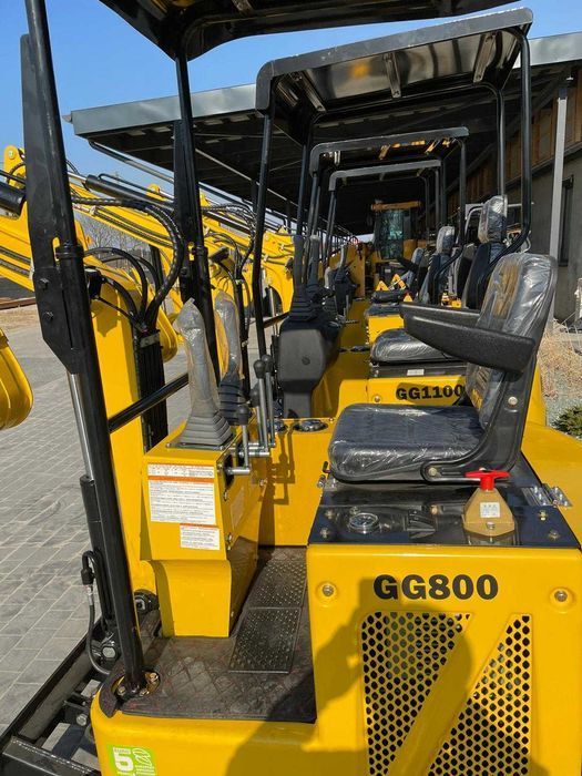 Mini koparka Kubota eng GG1100 rozsuwane gąsien. i ruchome ramie- Nowa