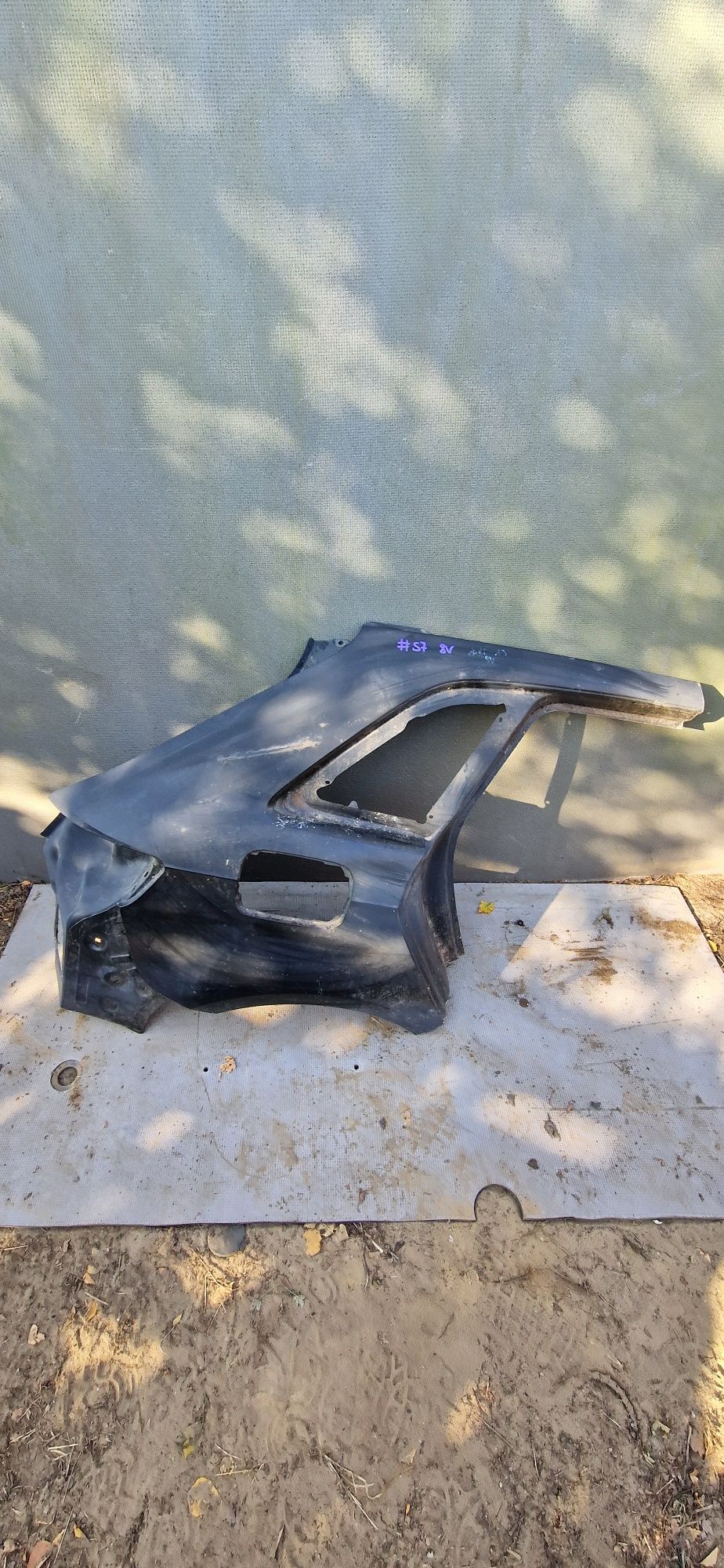 Poszycie blotnika blotnik tyl prawy audi a3 8v hatchback