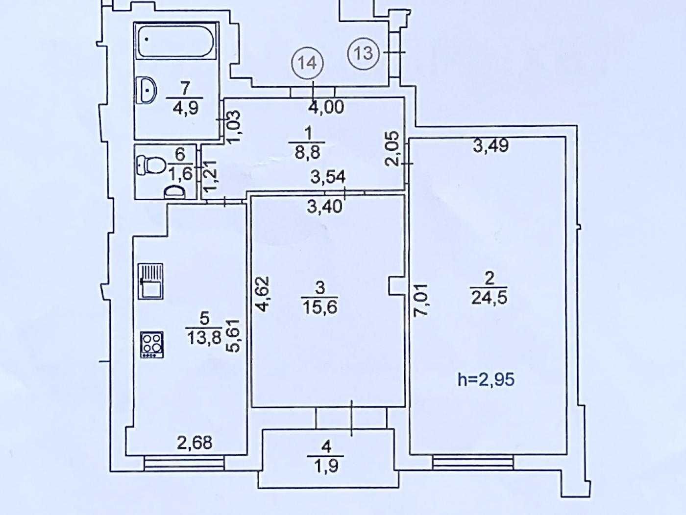 Продаж / Квартира / вул. Личаківська, Центр, Львів
