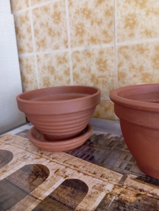 Горшки для цветов. Керамика.