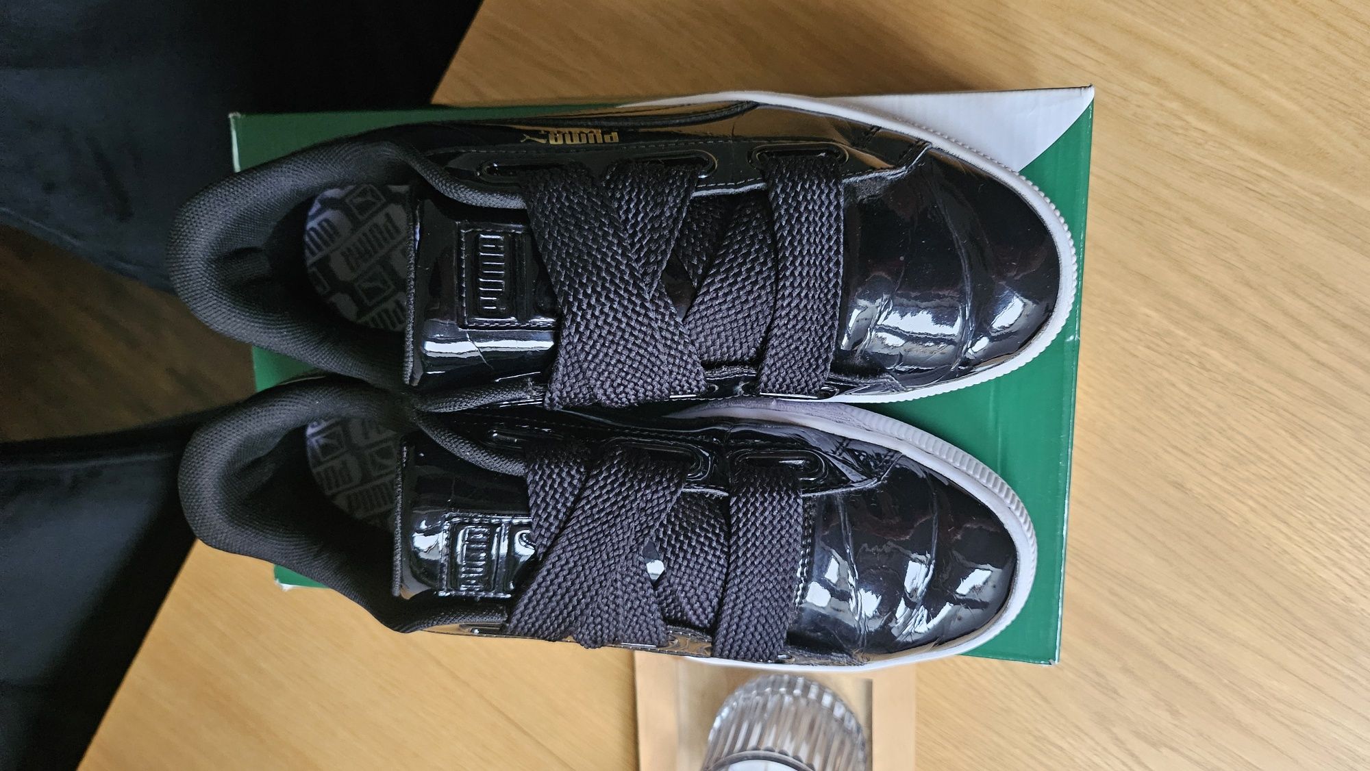 sneakersy PUMA Basket Heart Patent WN'S 40,5