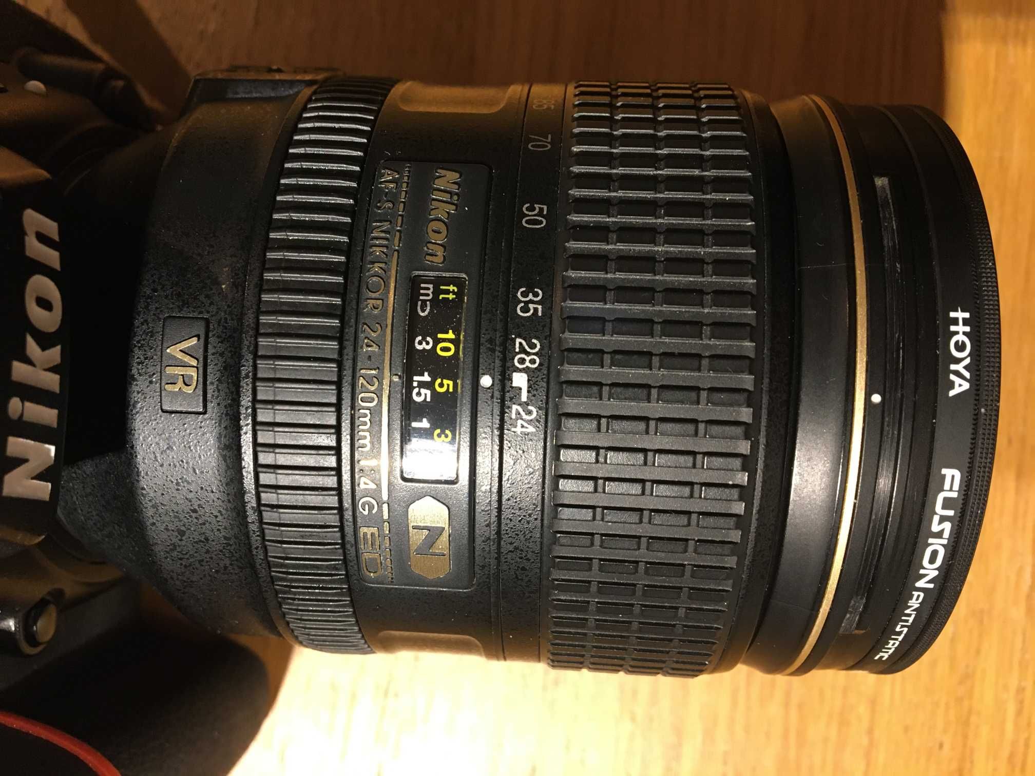 Nikon D750 + obiektyw 24-120, filtry, 15,000 klatek